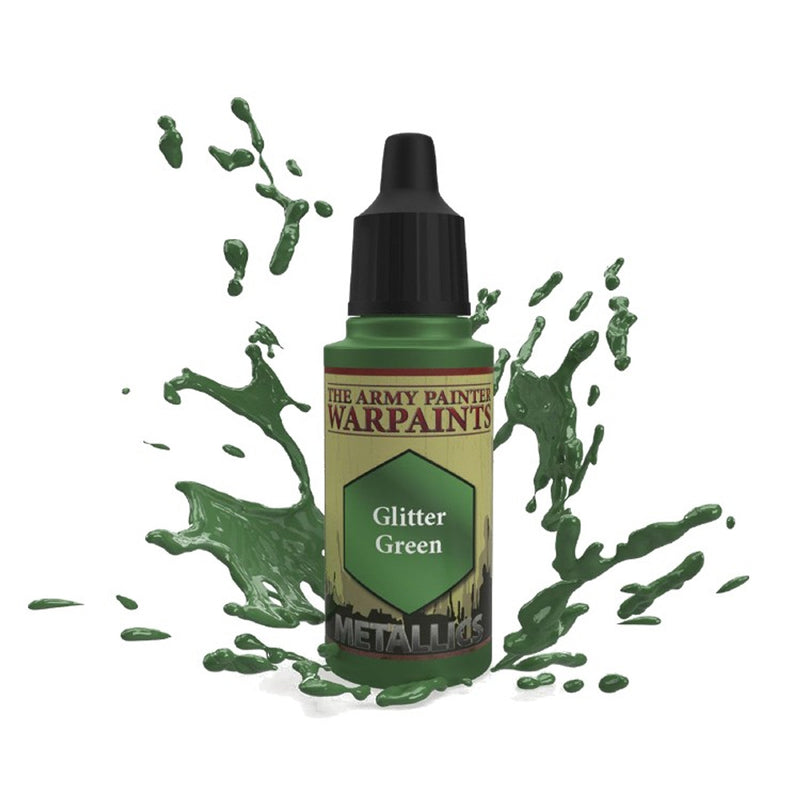 Army Painter Metallic Paints - Glitter Green