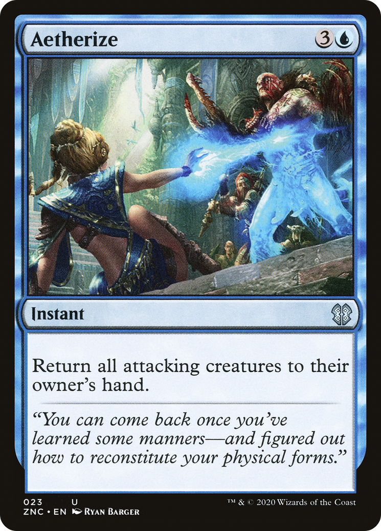 Aetherize (23) (Commander: Zendikar Rising)