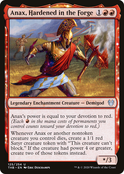 Anax, Hardened in the Forge (125) (Theros Beyond Death)