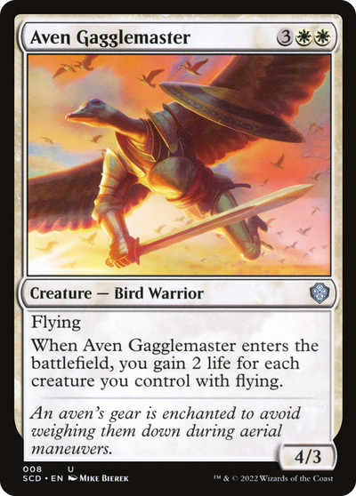 Aven Gagglemaster (8) (Starter Commander Decks)