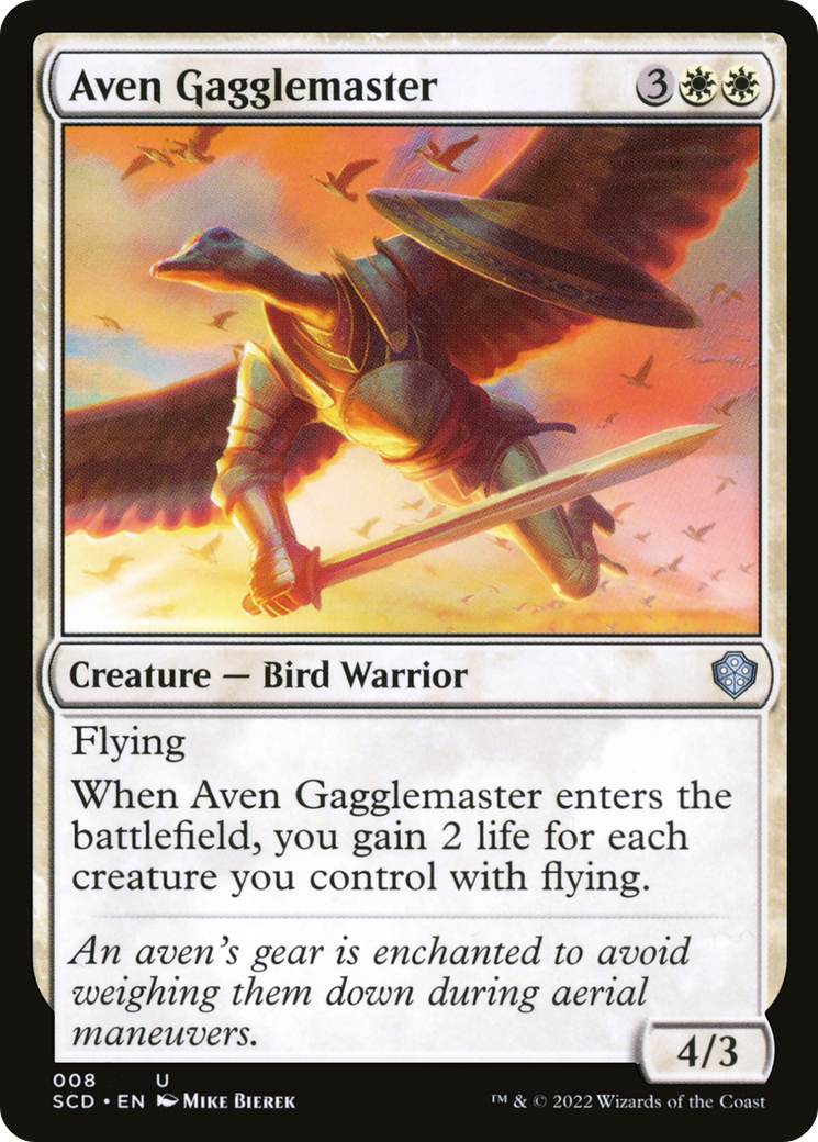 Aven Gagglemaster (8) (Starter Commander Decks)