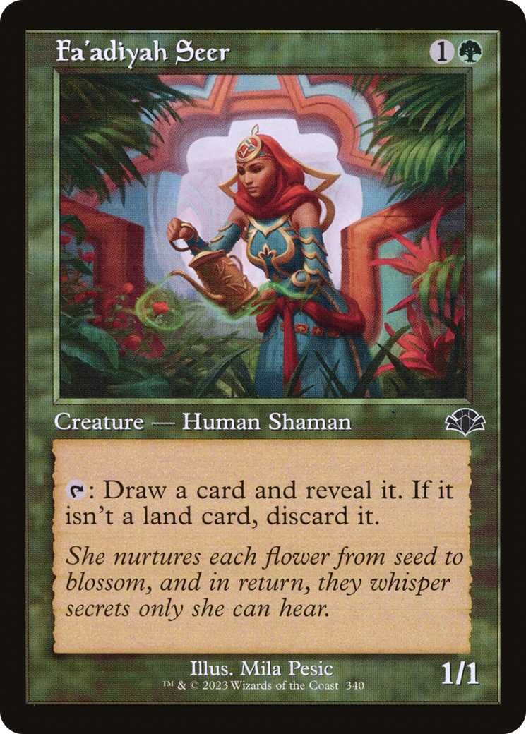 Fa'adiyah Seer (DMR-340) - Dominaria Remastered