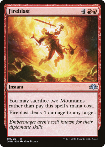 Fireblast (DMR-119) - Dominaria Remastered