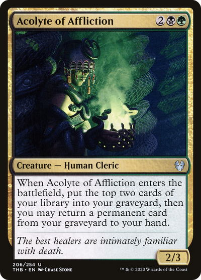 Acolyte of Affliction (206) (Theros Beyond Death)