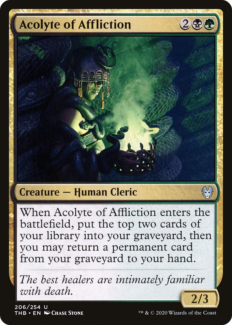Acolyte of Affliction (206) (Theros Beyond Death)