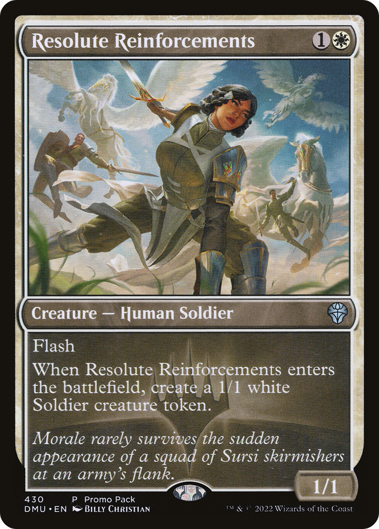 Resolute Reinforcements (PPDMU-430) - Dominaria United
