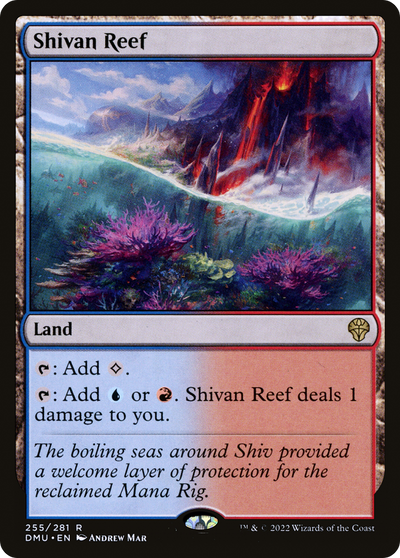 Shivan Reef (DMU-255) - Dominaria United Foil