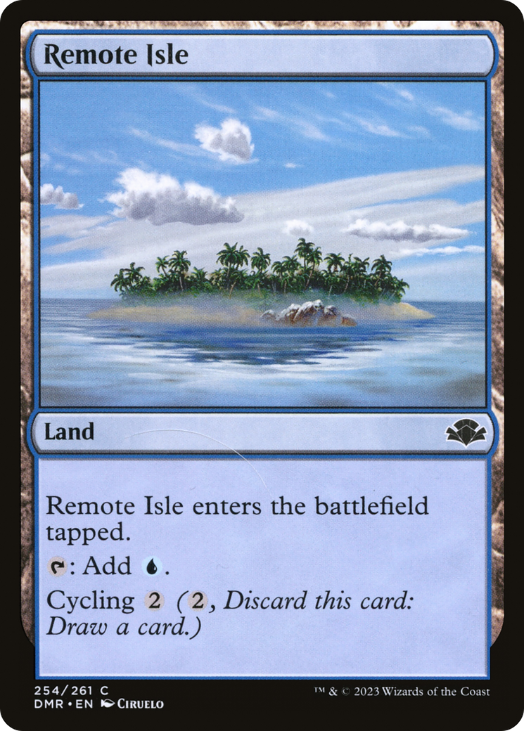 Remote Isle (DMR-254) - Dominaria Remastered Foil