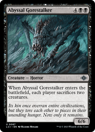 Abyssal Gorestalker (87) (The Lost Caverns of Ixalan)