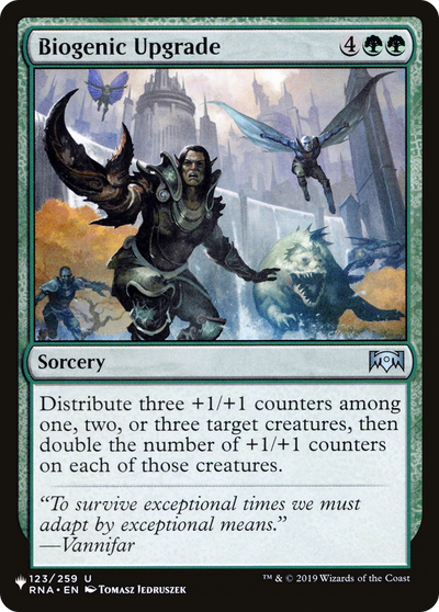 Biogenic Upgrade (123/259) (The List Reprints)