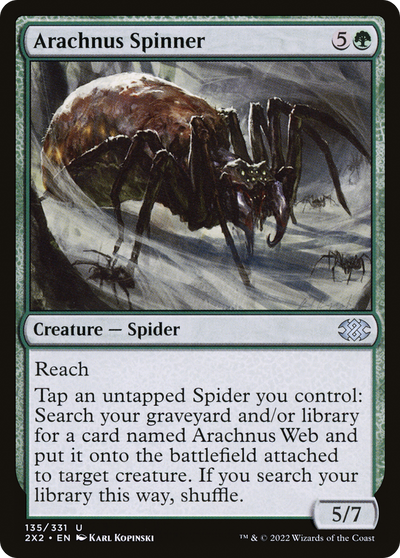 Arachnus Spinner (135) (Double Masters 2022)