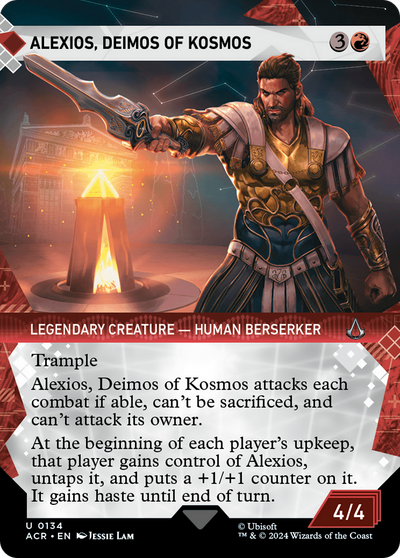 Alexios, Deimos of Kosmos (Showcase) (134) (Universes Beyond: Assassin's Creed)