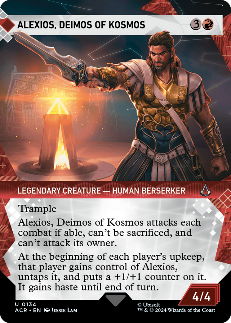 Alexios, Deimos of Kosmos (Showcase) (134) (Universes Beyond: Assassin's Creed)