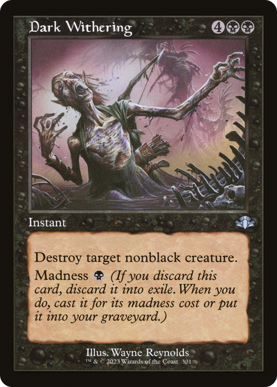 Dark Withering (DMR-301) - Dominaria Remastered