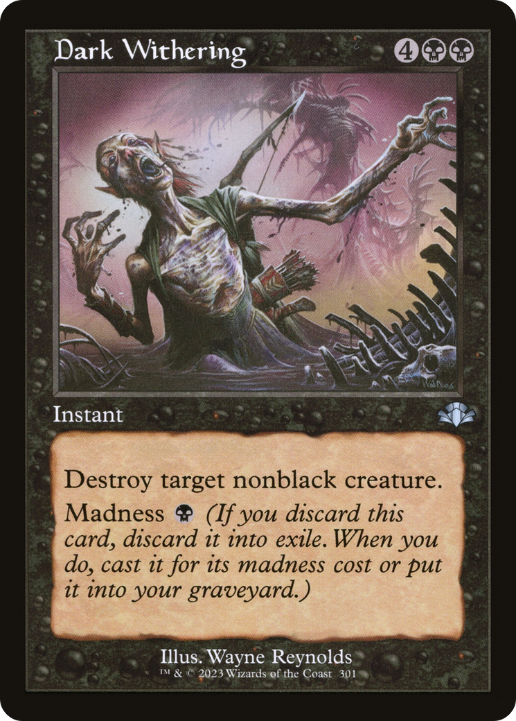 Dark Withering (DMR-301) - Dominaria Remastered