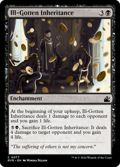 Ill-Gotten Inheritance (RVR-077) - Ravnica Remastered