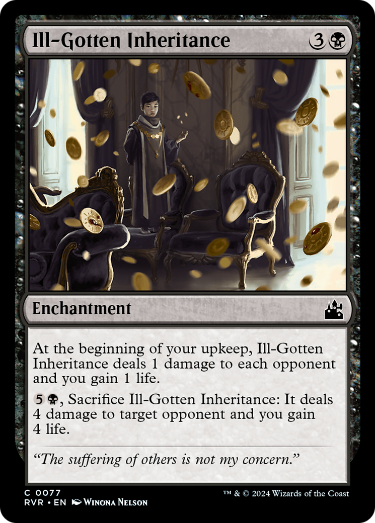 Ill-Gotten Inheritance (RVR-077) - Ravnica Remastered