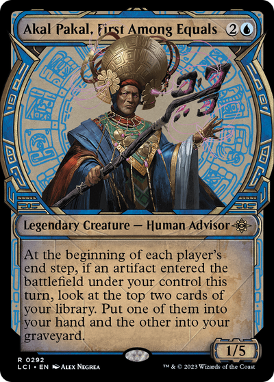 Akal Pakal, First Among Equals (Showcase) (292) (The Lost Caverns of Ixalan)