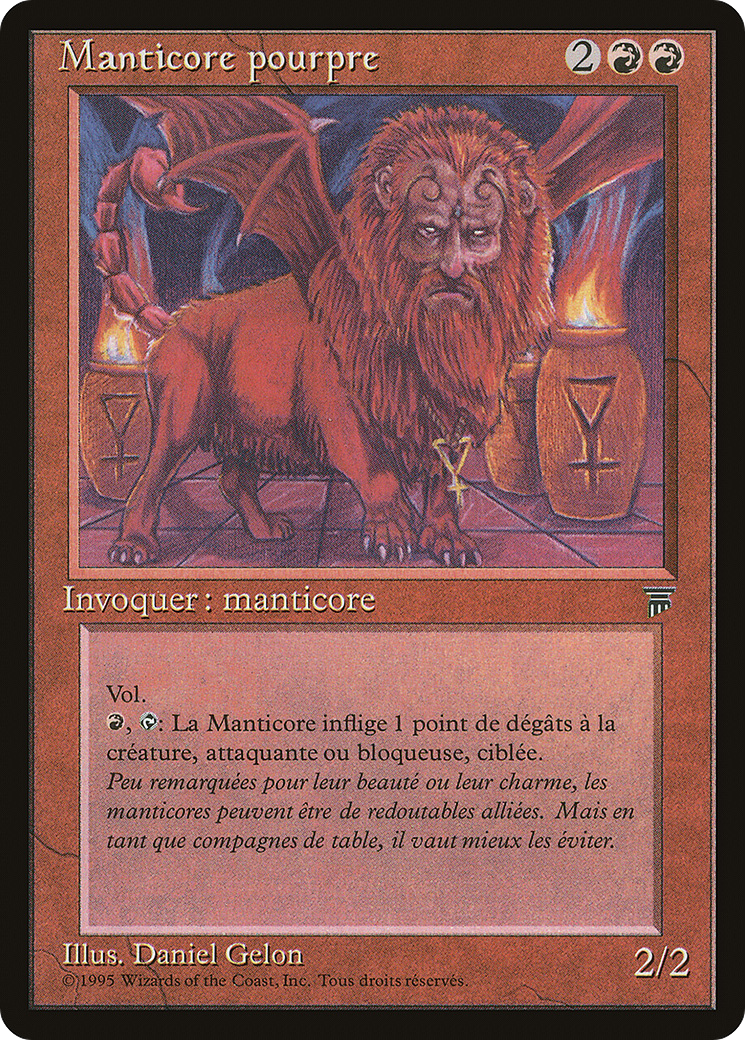 Crimson Manticore (REN-) - Renaissance