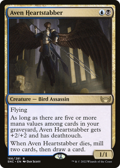 Aven Heartstabber (166) (Streets of New Capenna)