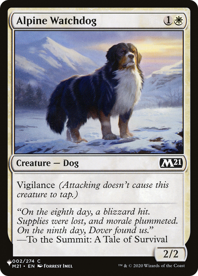 Alpine Watchdog (002/274) (The List Reprints)
