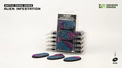 GamersGrass - Bases - Alien Infestation 75mm - Oval
