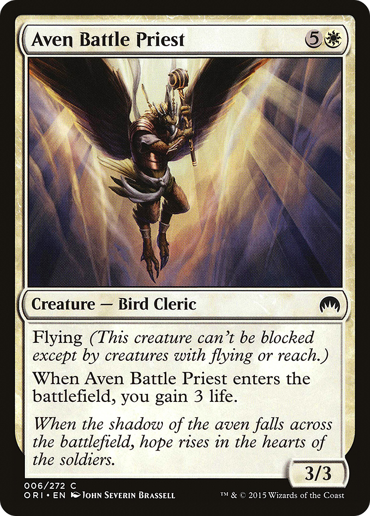 Aven Battle Priest (6) (Magic Origins)