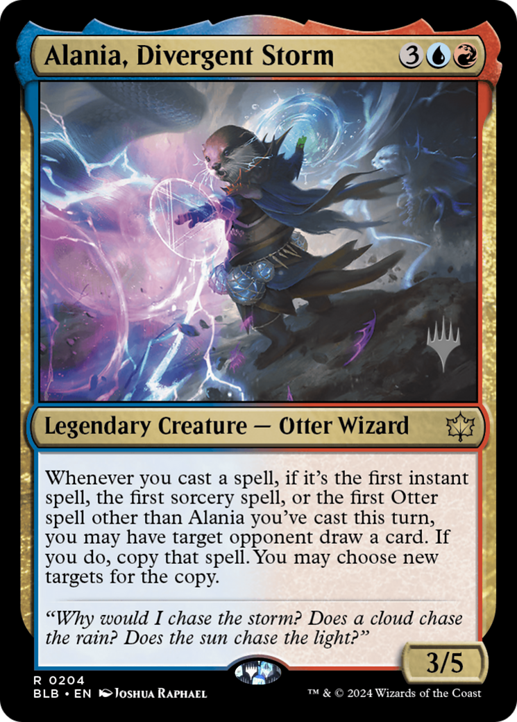 Alania, Divergent Storm (204) (Promo Pack: Bloomburrow)
