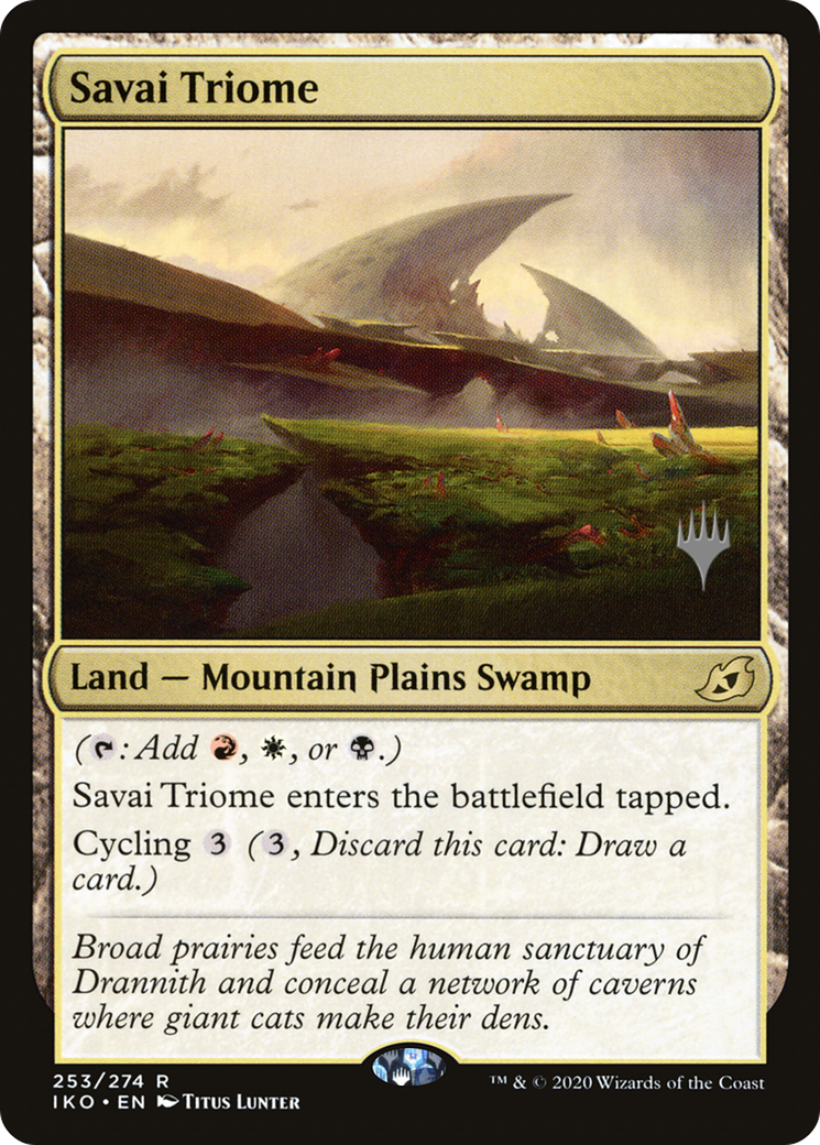 Savai Triome (PPIKO-253P) - Ikoria: Lair of Behemoths Promos