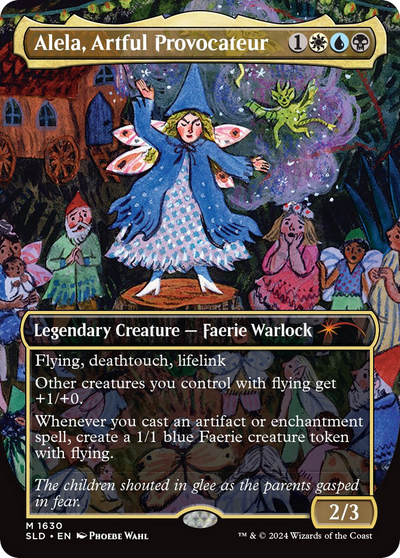 Alela, Artful Provocateur (1630) (1630) (Secret Lair Drop Series)