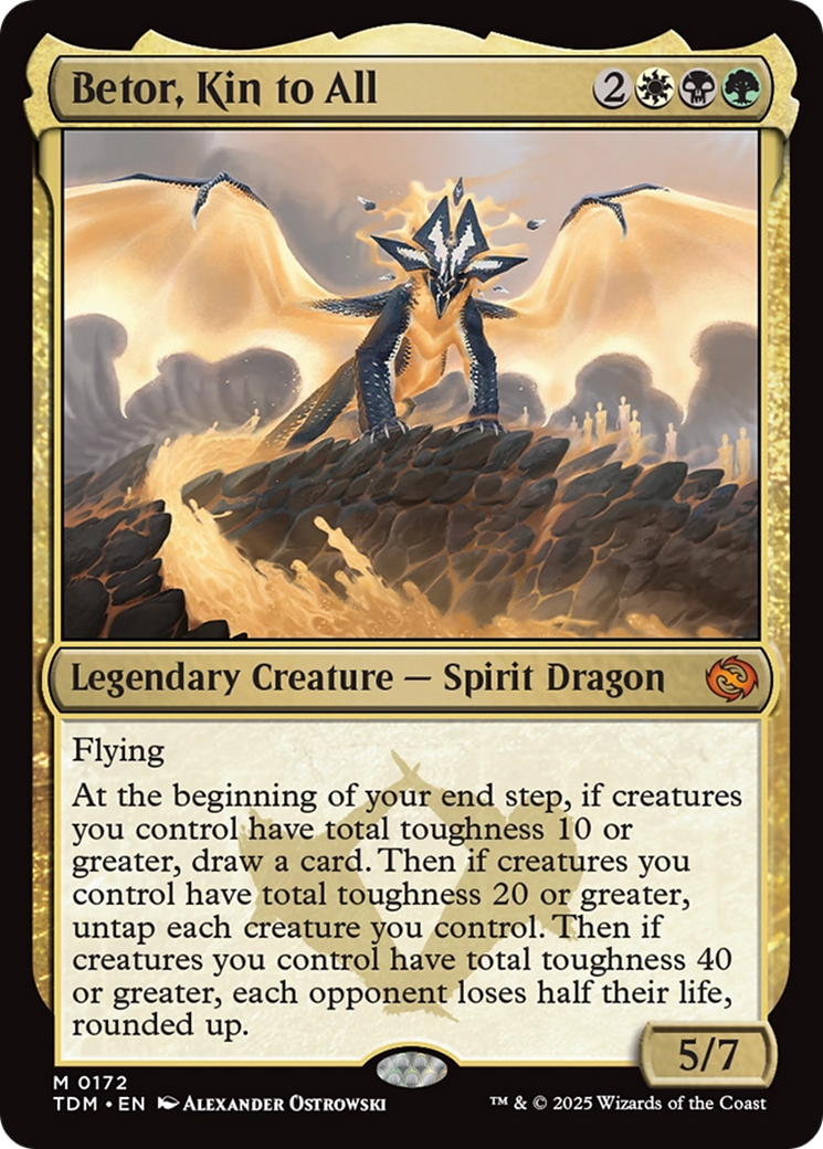 Betor, Kin to All (172) (Tarkir: Dragonstorm)