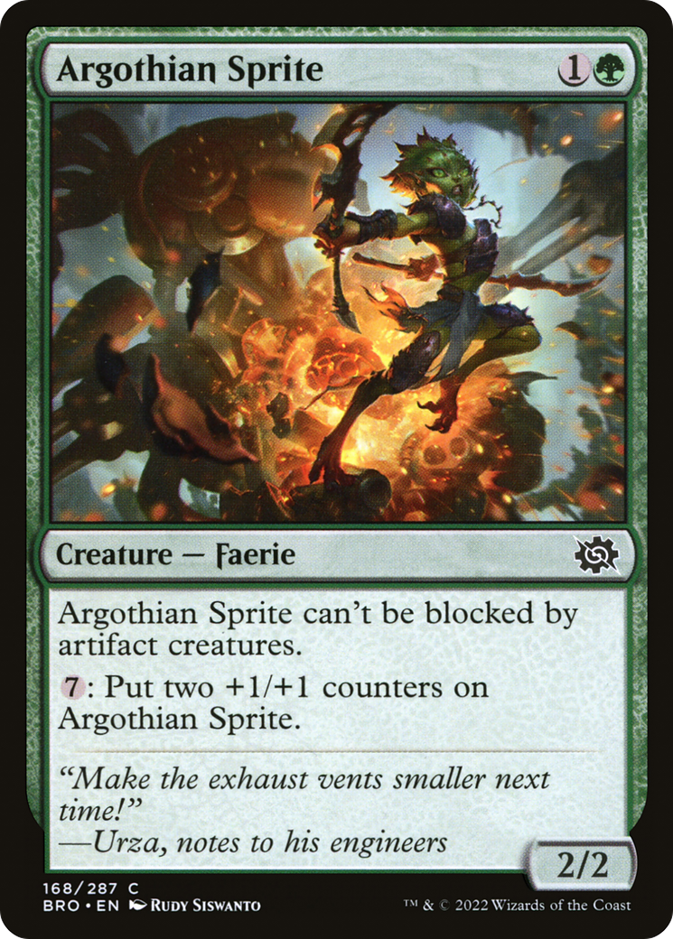 Argothian Sprite (168) (The Brothers' War)