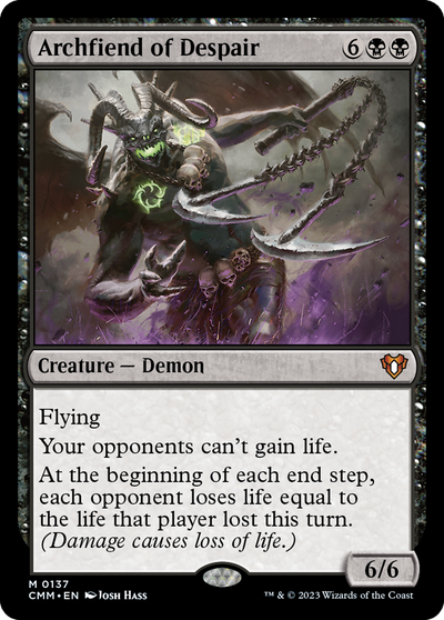 Archfiend of Despair (137) (Commander Masters)