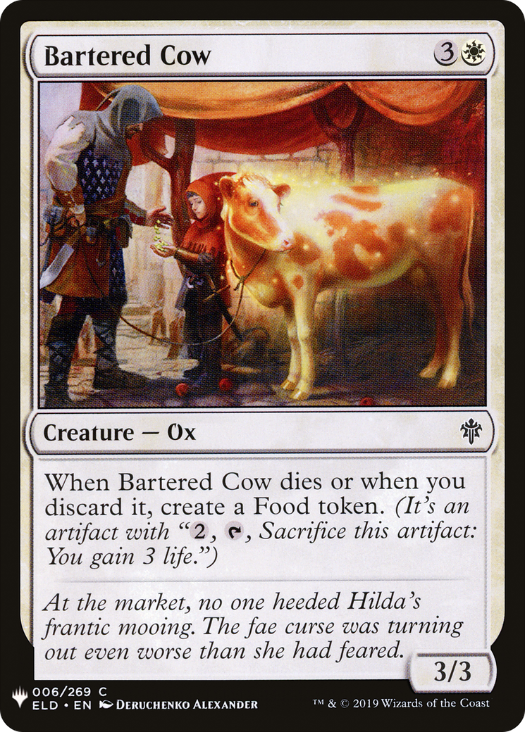 Bartered Cow (6) (The List Reprints)