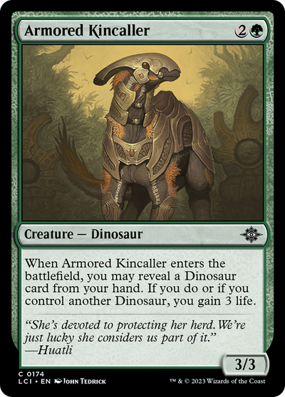 Armored Kincaller (174) (The Lost Caverns of Ixalan)