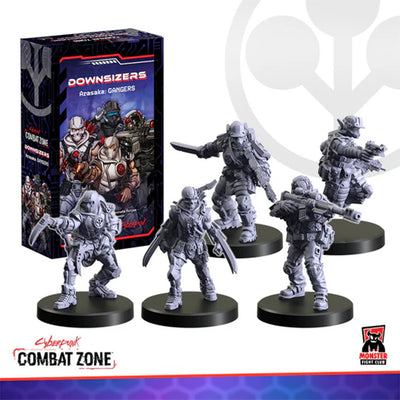 Cyberpunk RED: Combat Zone- Arasaka Gangers- Downsizers