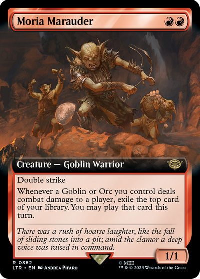 Moria Marauder (LTR-362) - The Lord of the Rings: Tales of Middle-earth: (Extended Art)