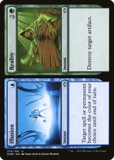 Illusion // Reality (DMR-213) - Dominaria Remastered