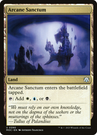 Arcane Sanctum (390) (Commander: March of the Machine)
