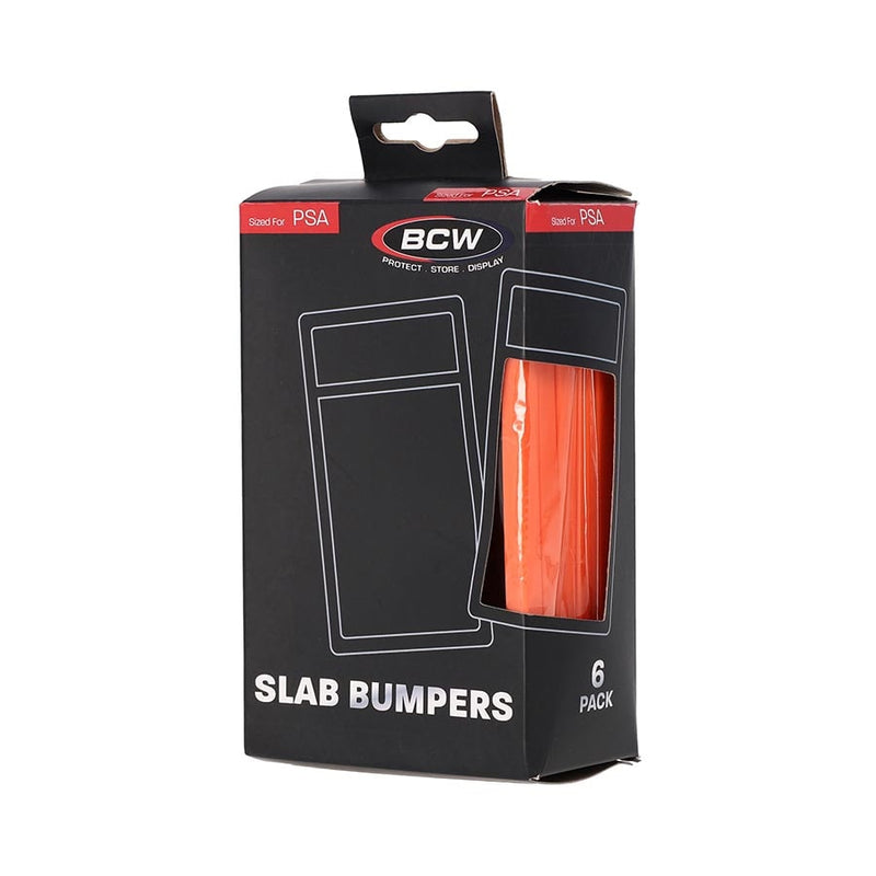 BCW SUPPLIES: GRADED SLAB BUMPER: PSA ORANGE 6CT (1-GSB-PSA-ORG)