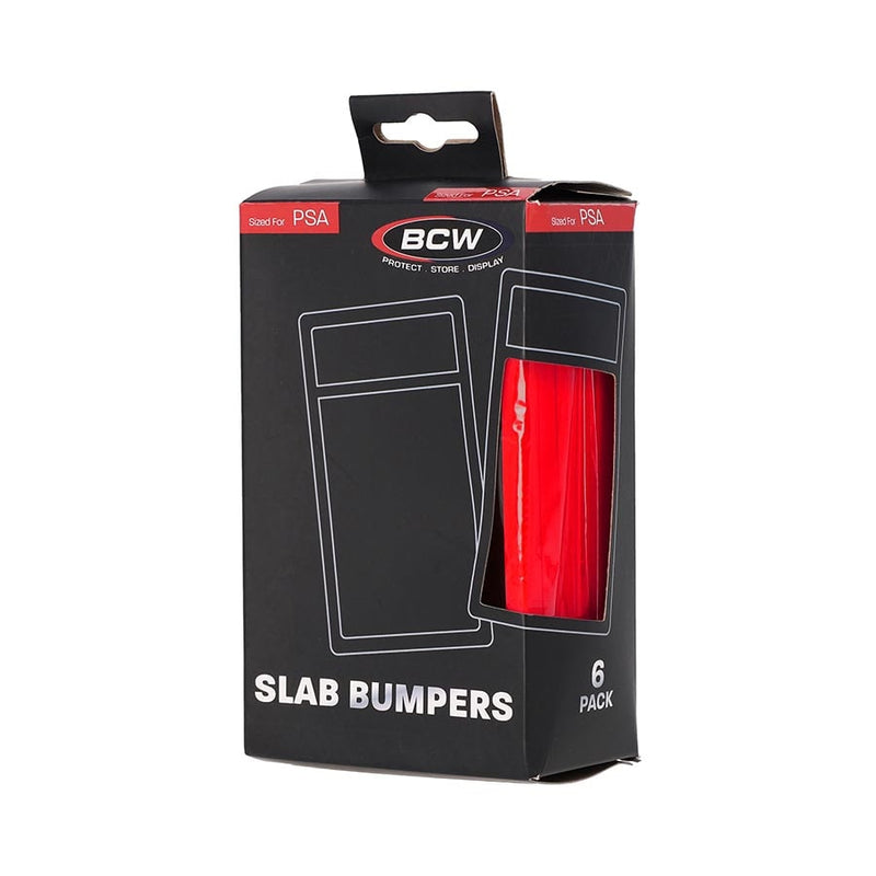 BCW SUPPLIES: GRADED SLAB BUMPER: PSA RED 6CT (1-GSB-PSA-RED)