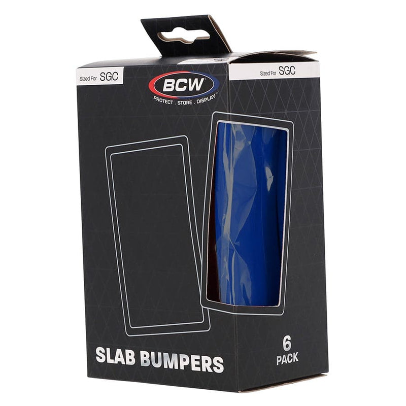 BCW SUPPLIES: GRADED SLAB BUMPER: SGC BLUE 6CT (1-GSB-SGC-BLU)