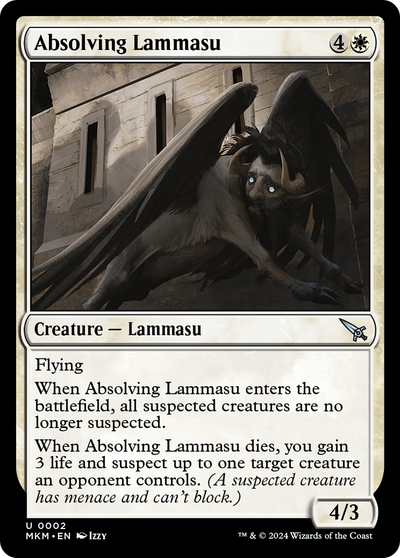 Absolving Lammasu (2) (Murders at Karlov Manor)