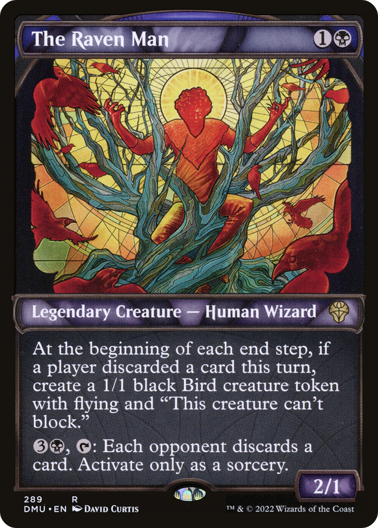 The Raven Man (DMU-289) - Dominaria United: (Showcase)