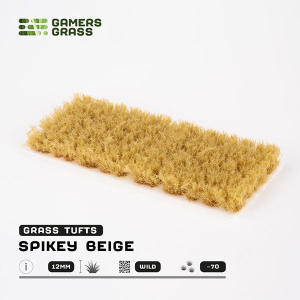 Gamers Grass Tufts: Tufts- Spikey Beige 12mm- Wild