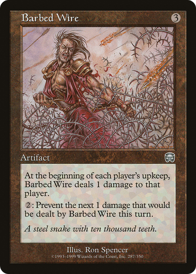 Barbed Wire (287) (Mercadian Masques)