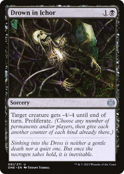 Drown in Ichor (ONE-091) - Phyrexia: All Will Be One Foil