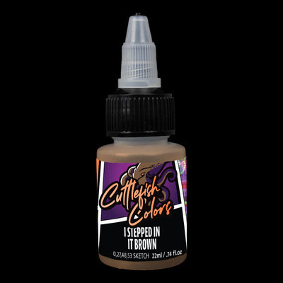 Cuttlefish Colors: I Stepped in it Brown