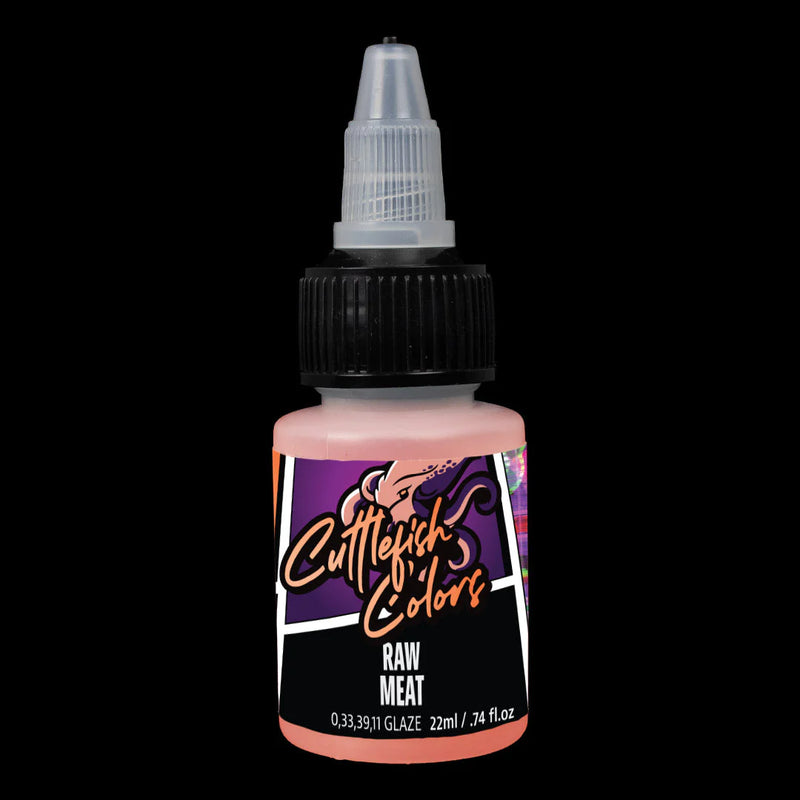 Cuttlefish Colors: Raw Meat