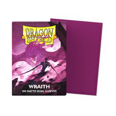 Dragon Shield Sleeves: Matte Dual - Wraith 100CT